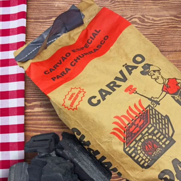 Carvao Especial Para Churrasco 2kg - Carvão Pampas - Image 3
